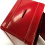 Imagem de Mini Cofre mecânico Vermelho Segredo Chaves Dinheiro Joias GT445-R - Lorben