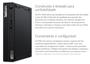 Imagem de Mini Computador Lenovo ThinkCentre Tiny M70q Core i5 10400T, 16GB ddr4 , SSD 256GB nVME, Win10