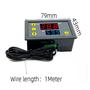 Imagem de mini controlador de temperatura w3230 20A digital com sensor termostato 110 220V