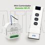 Imagem de Mini Controlador Inteligente Wireless 2 Canais Wifi com Alexa e Google Home Automação Residencial
