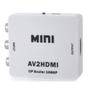 Imagem de Mini Conversor Adaptador Av2hdmi Av Para Hdmi Rca  Full Hd