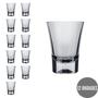 Imagem de Mini Copos de Dose Ole 60ml Tequila Whisky Cachaça - 12un