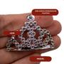 Imagem de Mini coroa princesas 4cm em plástico com 12 peças