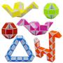 Imagem de Mini Cubo Fidget Snake LENDOD - Pacote com 12 Unidades para Crianças