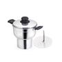 Imagem de Mini Cuscuzeiro Individual 710 ml - Alumínio Bibo