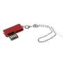 Imagem de Mini Disco Flash USB Rotativo 2GB Vermelho - Conjunto de Acessórios para Computador