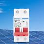 Mini Disjuntor Solar DC 1000V 6A-63A 2P - Interruptor para Sistema Fotovoltaico Imagem de Mini Disjuntor Solar DC 1000V 6A-63A 2P - Interruptor para Sistema Fotovoltaico