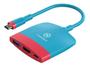 Imagem de Mini Dock Conversor Video Hdmi 4k + Usb 3.0 Compatível com N. Switch