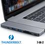 Imagem de Mini Dock USB-C, 7-2 HUB compatível com Mcbk Pro de 13" e 15" WL-UHP3405M Wavlink