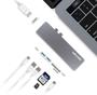 Imagem de Mini Dock USB-C, 7-2 HUB compatível com Mcbk Pro de 13" e 15" WL-UHP3405M Wavlink