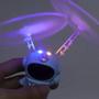 Imagem de Mini Drone Astronauta Helice Boomerang Voador USB Bateria Recarregavel LED Sensor Movimento Diversao Criança Brincadeira Seguro Resistente Entretenime