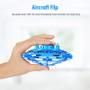 Imagem de Mini Drone Eletrônico com LED e Sensor - Brinquedo OVNI