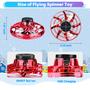 Imagem de Mini drone Flying Spinner Vantexi Fly UFO para crianças vermelho