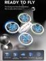 Imagem de Mini Drone RC para Crianças com Controle Remoto e Luzes LED