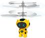 Imagem de Mini Drone Robô Fly Quadricóptero Infantil Dupla Hélice Infravermelho Polibrinq