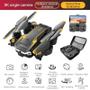 Imagem de Mini Drone Trokphy S6 Folding Smart HD 8K RC com 3 baterias