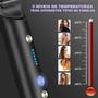 Imagem de Mini escova alisadora de cabelo, pente personalizado, ferramentas de estilo de cabelo, escova alisadora de cabelo