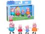 Imagem de Mini Figura Família Peppa Pig F2190 - Hasbro 4 Unidades