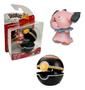 Imagem de Mini Figura Pokémon Snubbull Clip N Go Colecionável Sunny