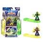 Imagem de Mini Figuras de Ação Battling - Legends of Akedo Powerstorm com 2 Controladores - Shockblade Twinfang x V