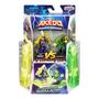 Imagem de Mini Figuras de Ação Battling - Legends of Akedo Powerstorm com 2 Controladores - Shockblade Twinfang x V