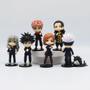 Imagem de Mini Figuras de Ação Jujutsu Kaisen Satoru Gojo - Conjunto com 7 Peças (3-9cm) - PVC