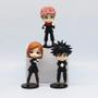 Imagem de Mini Figuras de Ação Jujutsu Kaisen Satoru Gojo - Conjunto com 7 Peças (3-9cm) - PVC