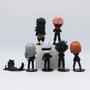 Imagem de Mini Figuras de Ação Jujutsu Kaisen Satoru Gojo - Conjunto com 7 Peças (3-9cm) - PVC