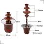 Imagem de Mini fonte de chocolate 110V: compacta e eficiente!