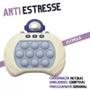 Imagem de Mini Game Console Pop It Eletrônico Brinquedo Fast Push Anti Stress Mini Game Astronauta