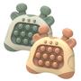 Imagem de Mini Gamer Pop It Eletrônico Console Anti Stress Brinquedo Infantil Portátil Jogo Fidget Toys Sensor