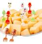 Imagem de Mini Garfos Infantil de Crianças de Natal, Para Lanches, Lancheiras, Frutas e Petiscos