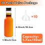 Imagem de Mini Garrafas de Licor Qiuttnqn 50ml - Pacote com 30 Funis