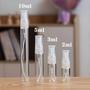 Imagem de Mini Garrafas de Vidro para Perfume - Transparentes (3ml, 5ml, 10ml)