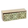 Imagem de Mini Gaveteiro de Mesa Mandala Olive 33cm Espressione