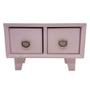 Imagem de Mini Gaveteiro MDF - Rosa - 13x20,5cm - 1 unidade - Rizzo