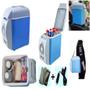 Imagem de Mini geladeira 7,5 litros 2 em 1 frigerador aquecedor frigobar portatil para carro e barco 12v