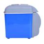 Imagem de Mini geladeira portátil para viagem, refrigerador abs multifuncional 12v 7.5l, sustentação de comida fresca, refrigerado