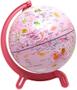 Imagem de Mini Globo Terrestre Giacomino Pink 16 Cm Tecnodidattica