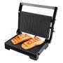 Imagem de Mini Grill Com Abertura 180 Chapa Lisa E Ondulada - 110V