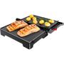 Imagem de Mini Grill Elétrico Oster Inox 2 Em 1 - 220V Ogrl230