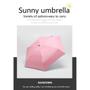 Imagem de Mini guarda-chuva de chuva de bolso Wokex rosa 48,5 cm de largura