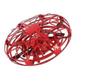 Imagem de Mini Hand Ufo Drone Flying Helicopter Quadcopter Indução Aeronave para Criança de 6 Anos (RED)