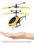 Imagem de Mini Helicóptero Sensor Infravermelho Recarregável