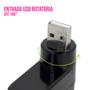 Imagem de Mini Hub USB Compacto com 3 Portas USB 2.0
