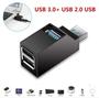 Imagem de MINI HUB USB DE 3 PORTAS: 2.0 ou 3.0