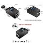 Imagem de MINI HUB USB DE 3 PORTAS: 2.0 ou 3.0