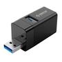 Imagem de Mini Hub USB3.0/2.0 3 em 1 - MINI-U32 - Preto