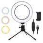 Imagem de Mini Iluminador De Mesa Ring Light 16cm Youtuber Lives Make