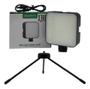 Imagem de Mini Iluminador Led Soleste W-81+mini Tripé De Mesa T